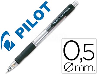 Pilot Portaminas SuperGrip H185 - Traço 0.5mm - Mina HB - C...