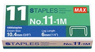 1551066 : Agrafos 11 MAX (35 Folhas) Cx1000 - 1un