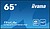 iiyama ProLite LH6541UHS-B1AG - 65” Classe Diagonal (64.5” visível) ecrã LCD com luz de fundo LED - sinalização digital - 4K UHD (2160p) 3840 x 2160 - moldura preta com acabamento brilhante - imagem 1