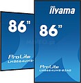 iiyama ProLite LH8664UHS-B2AG - 86” Classe Diagonal (85.6” visível) ecrã LCD com luz de fundo LED - sinalização digital - com leitor multimédia SoC incorporado - Android - 4K UHD (2160p) 3840 x 2160 - preto