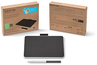 CTC6110WLW2B : Wacom One pen tablet medium - M