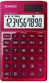 CAS CALC BOLS 10 DIG SL-1100TV RD CS1432 : SL-1000TW RD
