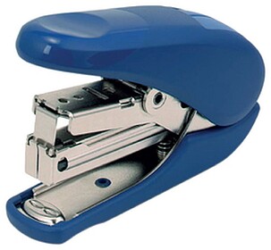 Mini agrafador plus 10-ah inclui 1000 agrafos azul 30915