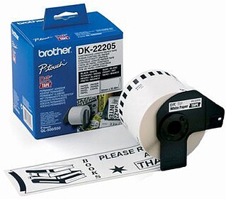Brother DK22205 - Etiquetas originais de tamanho personaliza...