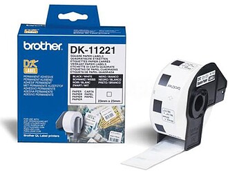 DK11221 Brother DK11221 - Etiquetas originais pré-cortadas ...