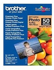 BP71GP50 Papel “Glossy” 10x15, 50 folhas, p/ 130/145/330...