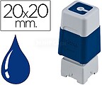 Conjunto Brother PR2020E6P de 6 Selos de Envio Originais - 20x20mm - Azul