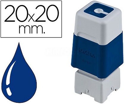 PR2020E6P Conjunto Brother PR2020E6P de 6 Selos de Envio Originais - 20x20mm - Azul