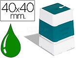 Conjunto Brother PR4040G6P de 6 Carimbos de Selo Originais - 40x40mm - Verde