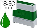 Brother PR1850G6P Pacote de 6 Molduras de Selos Originais - 18x50mm - Cor Verde