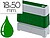 Brother PR1850G6P Pacote de 6 Molduras de Selos Originais - 18x50mm - Cor Verde - imagem 1