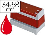 Pacote de 6 Selos de Impressão Brother PR3458R6P - Originais - 34x58mm - Vermelho