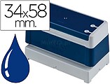 Conjunto de 6 Selos de Envio Brother PR3458E6P Originais - 34x58mm - Azul