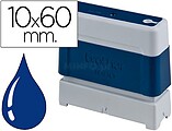 Pack de 6 Monturas de Sellos Brother PR1060E6P Originais - 10x60mm - Azul