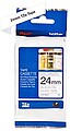 Brother TZeN251 - Fita não laminada - preto em branco - Rolo (2,4 cm x 8 m) 1 rolo(s) - para P-Touch PT-18, 2030, 2430, 3600, D600, E500, E550, H500, P700, P750, P-Touch EDGE PT-P750