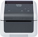 Impressora Térmica Profissional de Etiquetas e Bilhetes USB Brother TD4520DN - Rede - Resolução 300ppp
