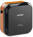 Brother PT-E720BT Rotuladora Eletrónica Bluetooth - 180 x 180 DPI - Largura Máx. de Fita 24mm - Velocidade de Impressão 20mm/s - Cor Preto/Laranja