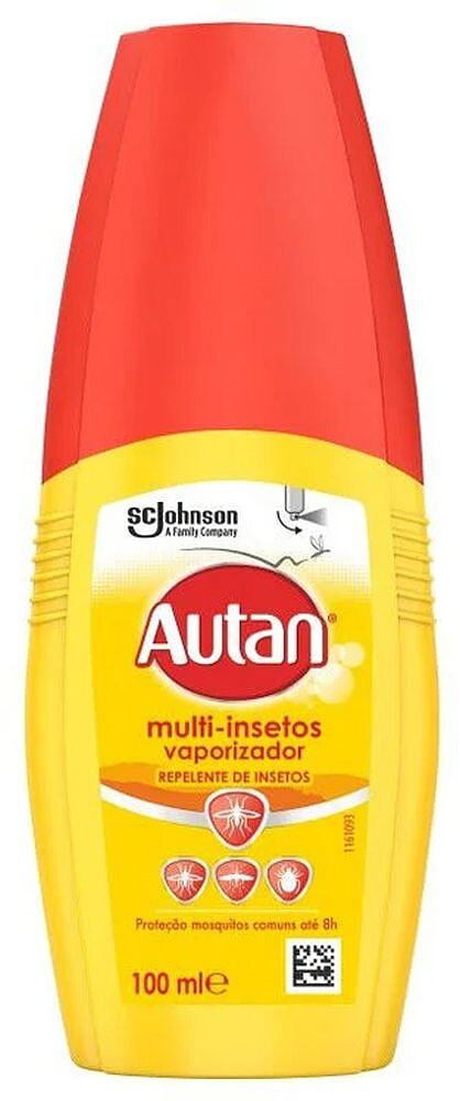 Repelente Mosquitos Autan Spray 100ml 6861346