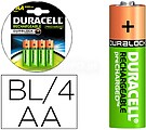 Pilha Duracell Recarregável Staycharged AA 2100 mAh Blister de 4 Unidades 75071755