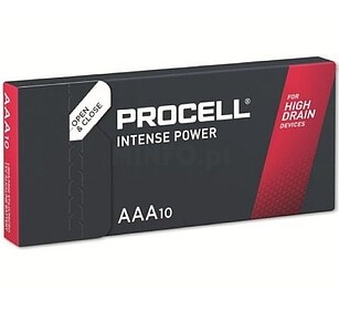 DURINTLR3C10 : Pacote de 10 Pilhas AAA L03 Duracell PROCELL ...