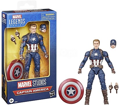 G06075L0 Figura Hasbro Marvel Legends série Capitão América