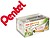 Apagador magnetico quadro branco pentel com 4 marcadores maxiflo Apagador magnetico quadro branco pentel com 4 marcadores maxiflo MWL5M-4N - imagem 1