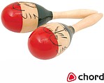 Maracas Madeira 10” Tradicionais CHORD MARACAS10