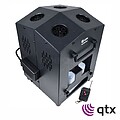 TETRA-BUBBLE : Máquina De Bolhas 30W 4 Saídas C/ Comando S/ Fios QTX