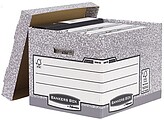 Caixa Fellowes Cartão Reciclado para Armazenamento de Arquivo Capacidade 4 Caixas de Arquivo Formato DIN A4 333X292X404 00810-FFEU