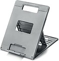 Kensington Smartfit Easy Riser Suporte para Portátil e Tablet - Estrutura que Facilita a Ventilação - 4 Ajustes de Altura - Base Antiderrapante - Cor Cinza