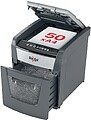 Rexel Optimum AutoFeed 50X Trituradora Automática de Corte em Partículas P-4 - Alimentação Automática 50 folhas e Ranura Manual 6 Folhas - Anti-Engasgamento - Capacidade do Cesto 20L - Cor Cinza/Prata 2020050XEU