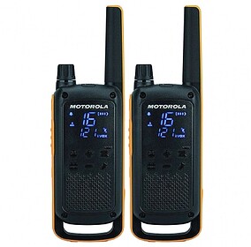 Motorola T82 Pack 2 Rádio Comunicadores - 16 Canais PMR446 ...