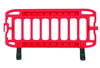 KCB73 : Barreira faru navigator polietileno vermelho comprim...