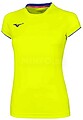 CAMISETA DE MULHER MIZUNO SLEEVE - Amarelo Flúor/Royal L