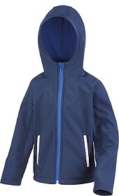 R224J Blusão Softshell de criança com capuz tam: 9/10 year...