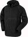 Casaco com capuz em micropolar reciclado R906X