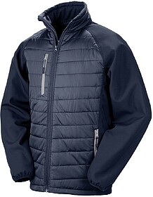R237XX Blusão Softshell acolchoado Black Compass tam: 3XL c...