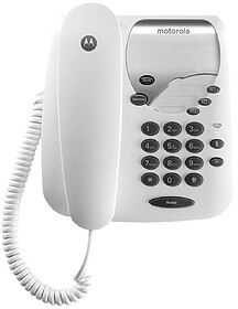 107CT1WHITE : Motorola CT1 Teléfono Fijo Branco