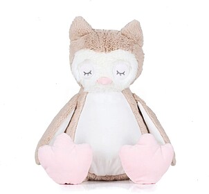 MM054 Coruja de peluche com fecho tam: One Size cor: Light B...