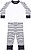 Pijama às riscas LW072 - imagem 1