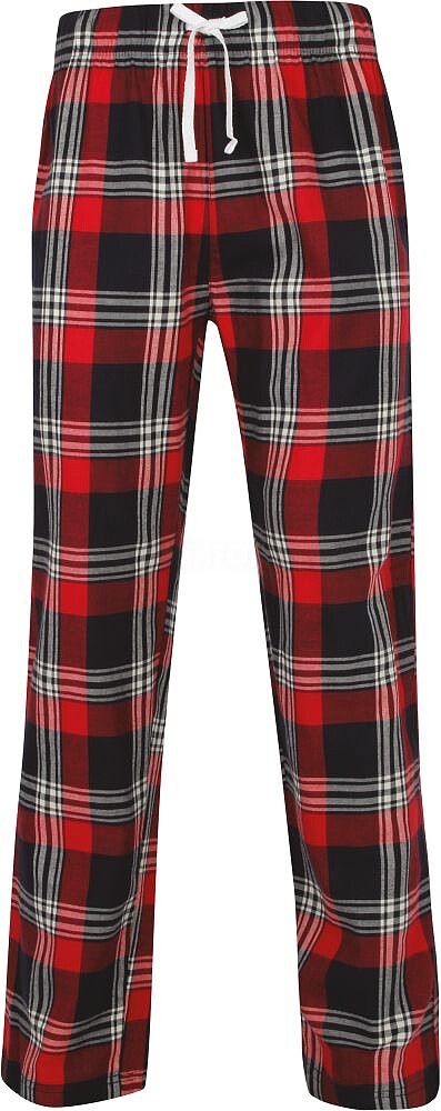 Calças de homem aos quadrados SFM083