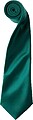 Gravata em cetim «colours» tam: One Size cor: Bottle Green : Premier Tecido elegante com acabamento brilhante. Poliéster Tecido elegante com acabamento brilhante. Poliéster Tecido elegante com acabamento brilhante. Poliéster PR750