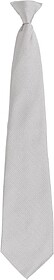 PR785 Gravata com clip tam: One Size cor: Silver : Premier F...