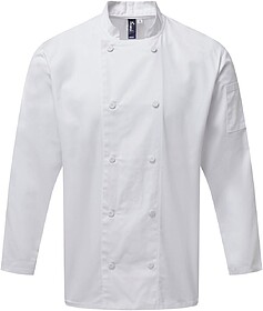 PR903 Jaleca de chef de cozinha manga comprida Coolchecker®...