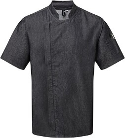 PR906C Jaleca chef de cozinha “Zip close” tam: XS cor: B...