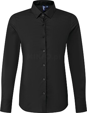 Camisa de popeline de manga comprida RECYCLIGHT para senhora PR303