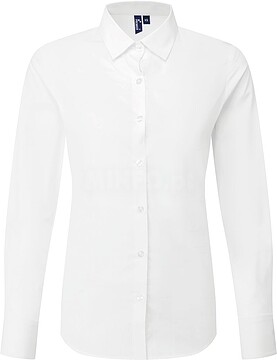 Camisa de popeline de manga comprida RECYCLIGHT para senhora PR303