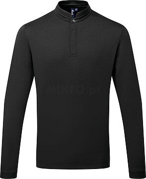 Polo de Chef Coolchecker Essential de manga comprida PR647