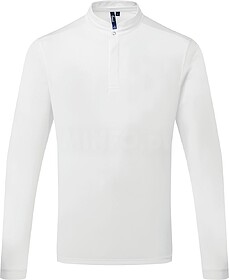 PR647 Polo de Chef Coolchecker Essential de manga comprida t...