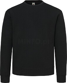 SWEATSHIRT FRUIT OF THE LOOM SUPERCOTTON ADULTO - Preto XXL